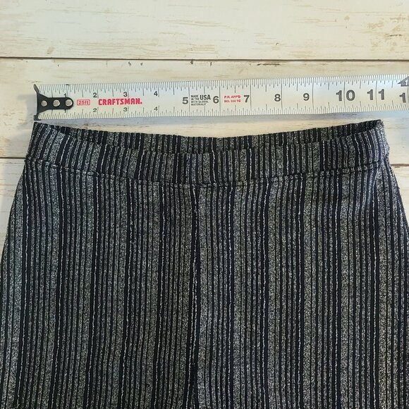 Reformation Pants Largo Side Slit High Rise Metallic S Disco Retro Whimsigoth - Picture 5 of 8